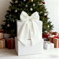 thumbnail image 1 of RKSTN Large Ribbon Bows for Christmas 3 PCS Christmas Bows 24X12 Inches Large Ribbon Bows for Christmas Tree Wreath Garland Mantle Staircase Curtain and Wall Decor Xmas Party Decorations, 1 of 9
