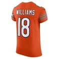 thumbnail image 3 of Men's Nike Caleb Williams Orange Chicago Bears Alternate Vapor F.U.S.E. Elite Jersey, 3 of 7