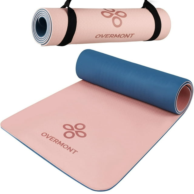 Yoga Mat /Extra Thick Exercise Mat NonSlip Workout Mat High Density AntiTear Pilates Mat for Stretching Fitness Home Gym, "x"