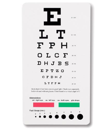 jaeger reading test type chart grafco walmart com
