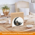 thumbnail image 6 of Yayeee Napkin Holder for Table Set of 2 Kitchen Paper Tissue Organization, Moon House, 6 of 8