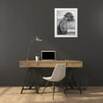 thumbnail image 3 of Lewis, Sheldon 12x14 White Modern Wood Framed Museum Art Print Titled - Jungle King, 3 of 4