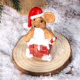 thumbnail image 3 of nvzhuang Christmas Table Decoration Cute Mouse Resin Figurine Desk Statues Centerpieces for Home Party Decor, 3 of 5