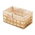 thumbnail image 2 of Caja de almacenamiento Rectangular Sunnimix para Escritorio Dormitorio Caqui mediano, 2 of 8