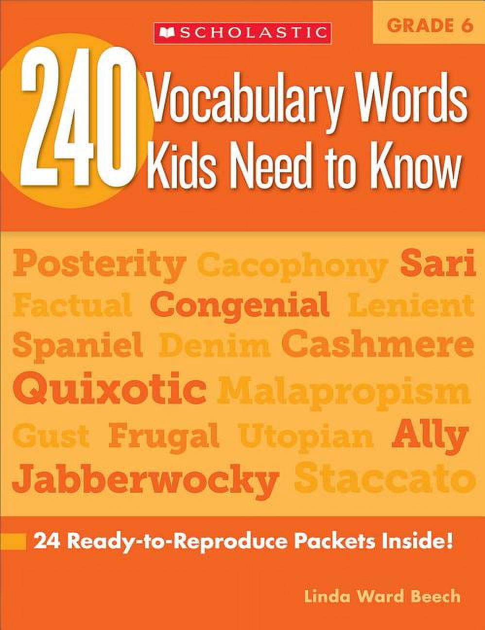 Vocabulary Grade 6 Bundle