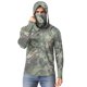 thumbnail image 5 of Ceisia Sun Protection Hooded Shirt | UPF Camouflage Long-Sleeve | Unisex Fitted Face Mask Top for Outdoor Activities Gift, 5 of 9
