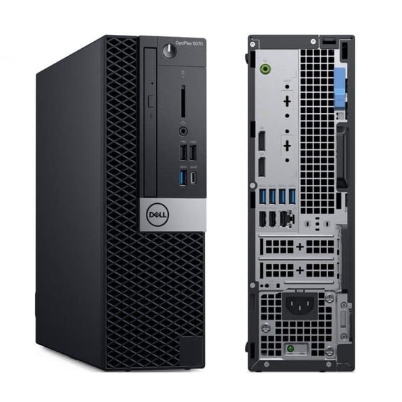 Restored Dell OptiPlex 5070 SFF Desktop Computer, Intel Core i5-9500 3.0GHz, 8GB RAM, 256GB SSD, Windows 11 Pro, Wi-Fi, Bluetooth