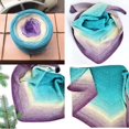 thumbnail image 1 of 250g Wool Mixed Strands Gradient Color Hand-wound Crochet Shawl Blanket DIY Autumn/winter Hand-knitted Scarf Sweater Wool Thread, 1 of 7