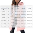 thumbnail image 2 of Boys Puff Vest Outwear with Hood Warm Sleeveless Casual Full Zip Kids Winter Jacket Pink 6, 2 of 8