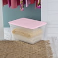 thumbnail image 3 of Sterilite Boîte de Rangement 55L, Blanc, 3 of 5