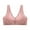 Pink#1, variant on Utoimkio Women's Push Up Lace Wireless Bras Comfort Breathable Full Coverage No Underwire Bras for Women Casual Everyday Bras