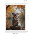 thumbnail image 2 of Diamond Art Kits for Adults - Koala Autumn Scenic Tree Stump 5d Diamond Painting for Adults, Diamond Art for Adults Beginners, Frameless Diamond Painting Kits for Adults for Home Wall Decor, 2 of 7