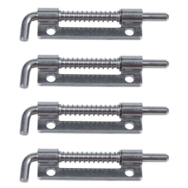 Hardware Spring Loaded Metal Security Barrel Bolt Latch 3.5 inch