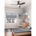 thumbnail image 5 of Hunter Fans 48" Leoni Lighted Ceiling Fan Noble Bronze/Brushed Nickel Finish, 5 of 14
