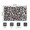 thumbnail image 5 of White and Black Of Leopard Print Door Rugs,Washable Non Slip Door Mats Indoor,Decorative Door Mats,Entry Mat Indoor for Entrance,Bedroom,Kitchen,Bathroom,20"x32", 5 of 6