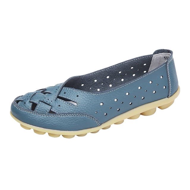 Chaussures Décontractées pour Femmes Chaussures d'Été Décontractées pour Femmes Chaussures à Enfiler Décontractées Confortables Mode Plates Creuses Nœud Papillon Chaussures Décontractées pour Femmes Confortables à Enfiler