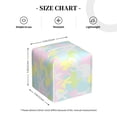 thumbnail image 4 of Tissue Color Rabbit Box Cover Holder, Square by Xecao - Leather Decorative Organizer for Tabletop, Bathroom, Car, Office, 4 of 8