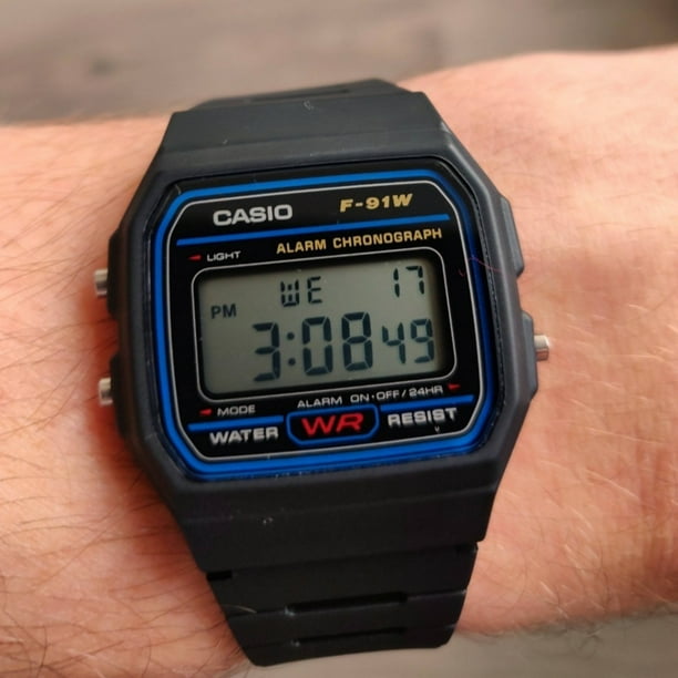 Reloj Casio Digital Unisex F 91W 1X Casio Casio F 91W 1X Walmart en linea