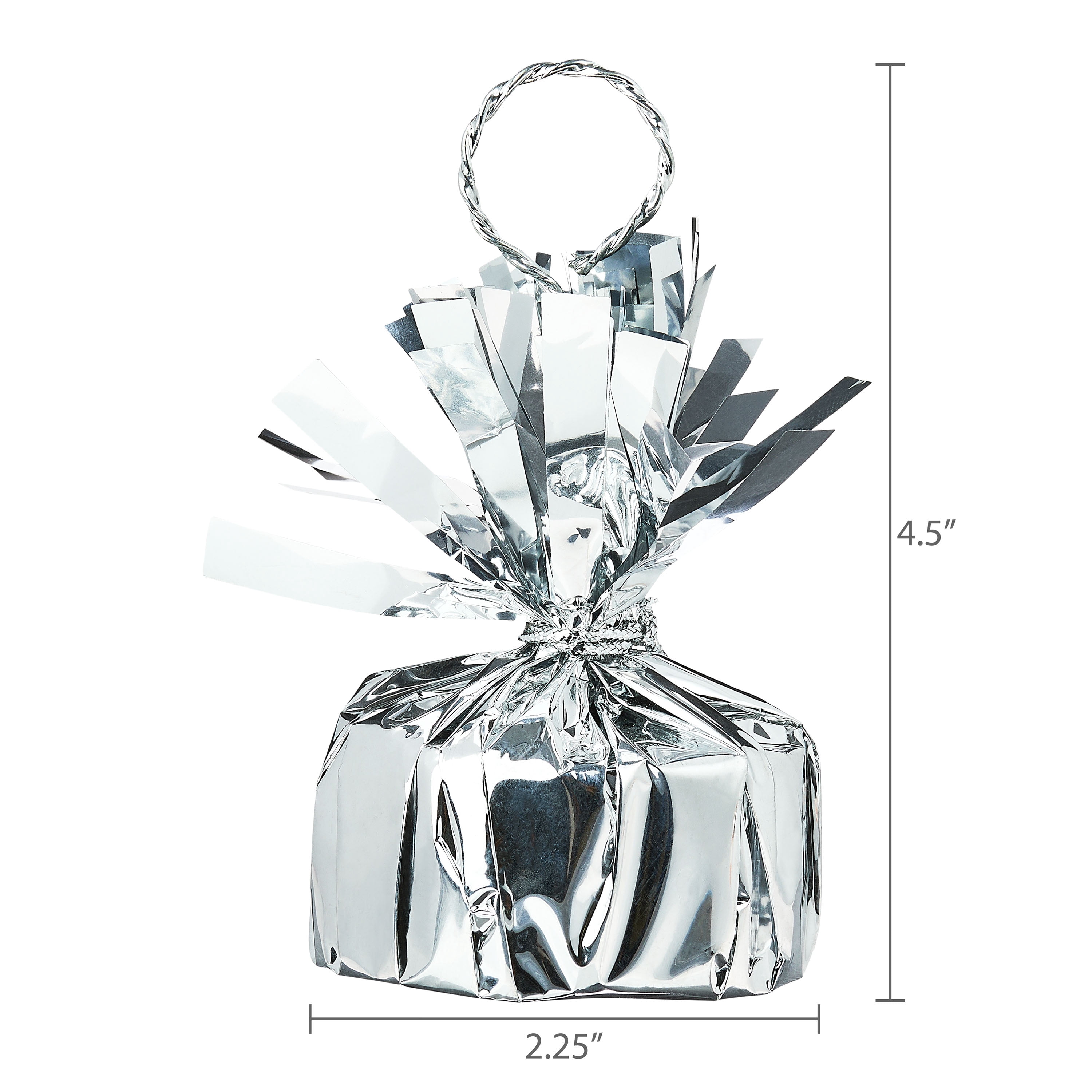 Silver Foil Balloon Weight, by Way To Celebrate