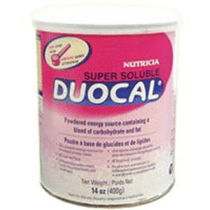 High Calorie Supplement Duocal Unflavored 14 oz. Can Powder Case of 6