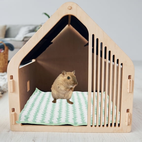 CIMAXIC 6-Pack Washable Small Animal Cage Liners in Assorted Colors for Pet Cage Bedding and Cushion