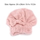 thumbnail image 5 of Gorro para secar el cabello con diseños espesantes efecto de secado fuerte absorción de agua gorro para envolver el cabello de secado rápido herramientas de salón en casa ANGGREK Otros, 5 of 8
