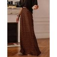 thumbnail image 5 of Women's Polka Dot A Line Maxi Skirt Casual Long Skirt Fashion Daily Wear Spring Summer Outfit, 5 of 9