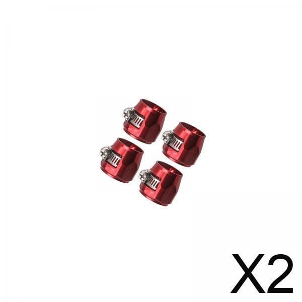 Abrazaderas de acabado de mangueras,Abrazaderas de acabado de mangueras Clip de línea de agua y aceite,Abrazaderas de tubos de mangueras Aleación de aluminio,Accesorios para automóviles