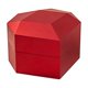 thumbnail image 2 of Caja para anillos con iluminación, pequeña reproducción de video, elegante pantalla incorporada, soporte para exhibición de anillos Rojo, 2 of 9