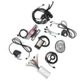 thumbnail image 1 of Electric Bike Conversion Kit, Waterproof Electric Bicycle Controller Kit 36V 48V 17A Brake Lever  for 250W-350W Gear Motor, 1 of 7