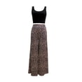 thumbnail image 4 of Conjunto Informal De Dos Piezas, Camiseta Sin Mangas Corta Y Pantalones De Pierna Ancha Con Estampado De Leopardo, Ropa De Mujer, 4 of 4
