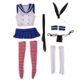 thumbnail image 2 of Conjunto de disfraz de Shimakaze a 1/6 para juguetes calientes de HT, PH, , CY cuerpo femenino para niñas Yotijar Disfraz de mujer de 12 pulgadas, 2 of 7