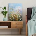 thumbnail image 5 of Wildflower Field Oil Canvas Print, Wall Art for Living Room Bedroom Dining Room Office Entryway Home, 5 of 8
