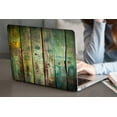 thumbnail image 3 of KSK KAISHEK Hard Shell Compatible with MacBook Pro 16"( Touch ID, 2020 - 2019) Model A2141, Type C Wood grain A 142, 3 of 5