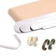 thumbnail image 4 of Brazalete ajustable de acero inoxidable Hugo en blanco, 4 of 7