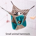 thumbnail image 2 of Billuyoard Mascota colgante hamaca pelusa suave exquisita con 4 cintas de fijación ganchos jaula escondite rata túnel mascota casa cueva para Suministros para perros No.1 Billuyoard PT001604-01, 2 of 6