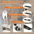 thumbnail image 2 of Gymax Tapis Roulant Pliant 3 Hp pour Marche Course Jogging Exercice avec Contrôle par Application Argent, 2 of 9