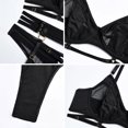thumbnail image 4 of Gibobby Ropa interior mujer Lencería sexy para mujer, conjunto de camisón de malla, camisón sexy para el hogar, lencería para mujer(Negro, G), 4 of 5