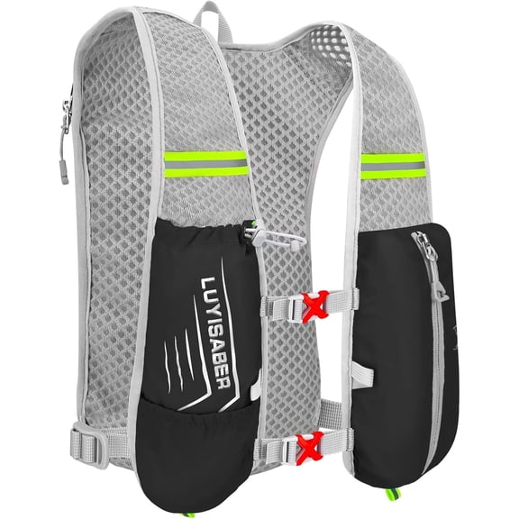 Sugagale Running Backpacks Lightweight Hydration Pack Functional Running Vest 5L