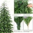 thumbnail image 7 of Guvpev Christmas Decorations - Outdoor Christmas Tree for Front Porch - 3FT Artificial Norfolk Pine Tree - Realistic Potted Tree Xmas Decor for Home Indoor Outdoor Entryway Party Living Room Office, 7 of 7