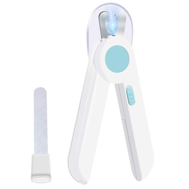 Dog Nail Clippers with Light, Sharp Angled Blade Pet Nail Trimmer with