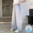 thumbnail image 5 of THJRPQJFD Boys Parachute Pants Baggy Wide Leg Elastic Waist Cargo Trackpants Kids Girls Athletic Joggers Solid Casual Lightweight Schoolwear Hiking Trousers, 5 of 8