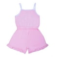 thumbnail image 3 of Disney Minnie Mouse Girl's 2-Pack Sleeveless Romper Shorts, 3 of 5
