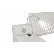Restonic Queen Bed Massager - Remote, Bluetooth, USB