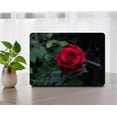 thumbnail image 3 of KSK KAISHEK for Old Version MacBook Air 13" Case 2017 - 2010 Rel. Model A1369 & A1466, Plastic Hard Shell Case Cover + Black Keyboard Cover, Rose series 0678, 3 of 5