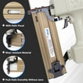 thumbnail image 2 of WOODPECKER ST64 Pneumatic Concrete T Nailer, 14 Gauge 3/4" to 1-1/2" Heavy Duty Air Concrete Nail Gun for hardwood nailing, Masonry, Cement, Concrete Brick Nailing, 2 of 9
