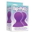thumbnail image 2 of Sex toy Gift Set bundle of Silicone Nip-Pulls, Violet And Icon Brands Flirt finger Bunny, Finger Vibrator, Purple, 2 of 5
