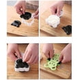 thumbnail image 3 of Rice Ball Molds for Cooking, 6 Pieces Rice Ball Bento Press Mold, Rice Ball Mold, for Sushi Restaura, 3 of 4