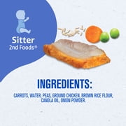 (8 pack) Gerber 2nd Foods Baby Foods, Vegetable Chicken Dinner, 4 oz Tubs (8 Pack)