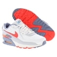 thumbnail image 4 of Nike Air Max 90 Premium Unisex Shoes Size 10, Color: Summit White/Bright Crimson, 4 of 4
